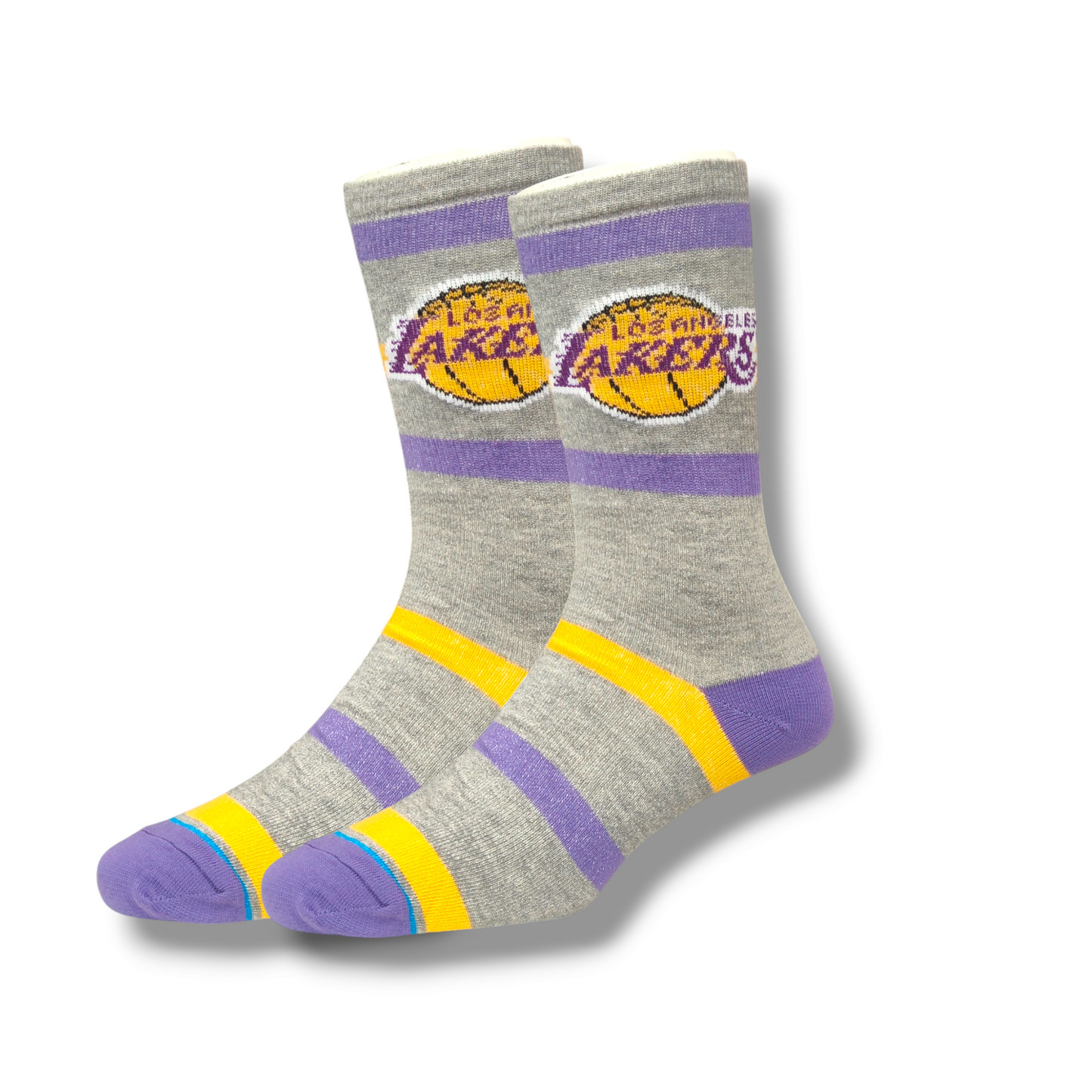 LAKERS ST CREW SOCKS | 1 Pair | Free Size