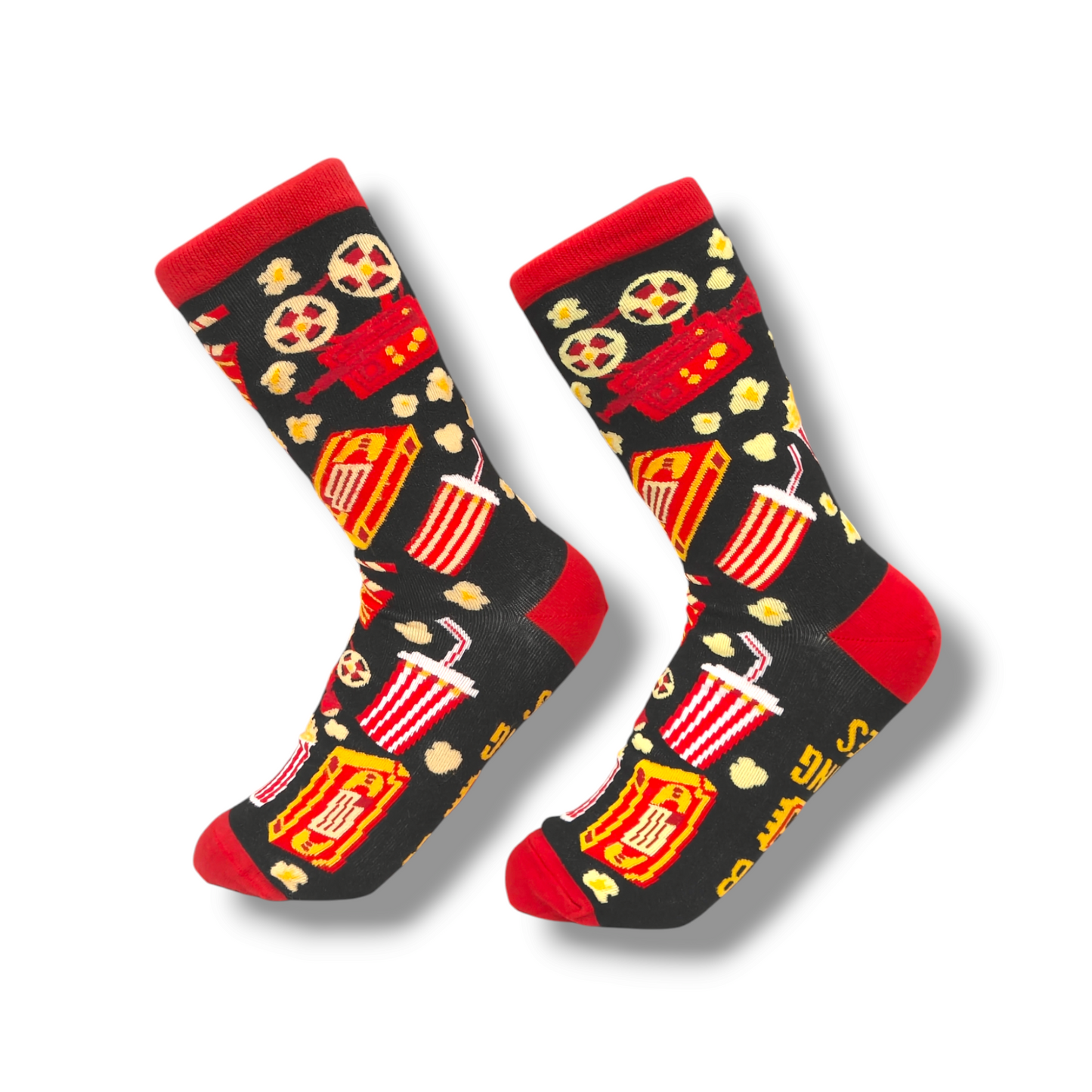 Popcorn Modern Aesthetic | 1 Pair Socks | Free Size