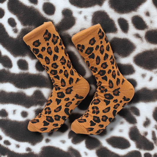 Leopard Print Socks 3D | Free Size | 1 pair | Free Size