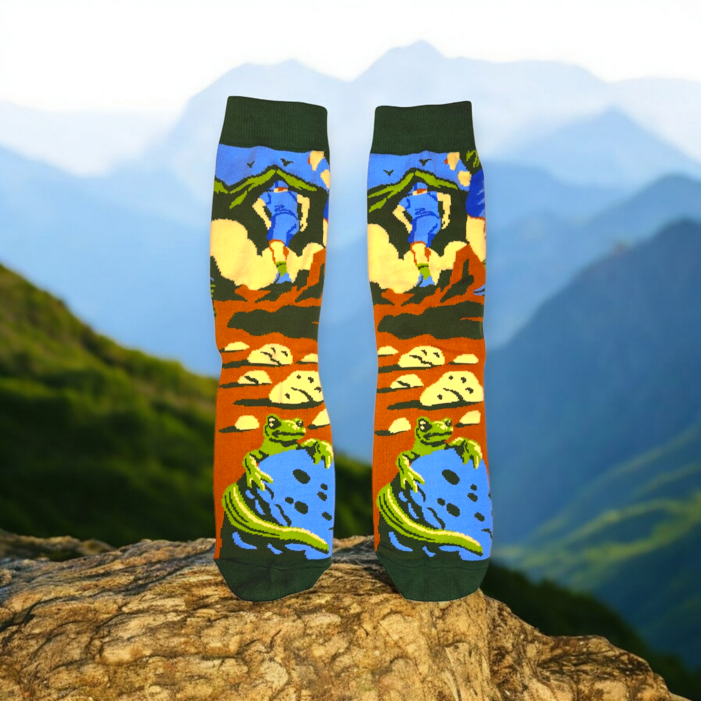 Mountain Moods |  Adventure Awaits Socks | 1 Pair | Free Size