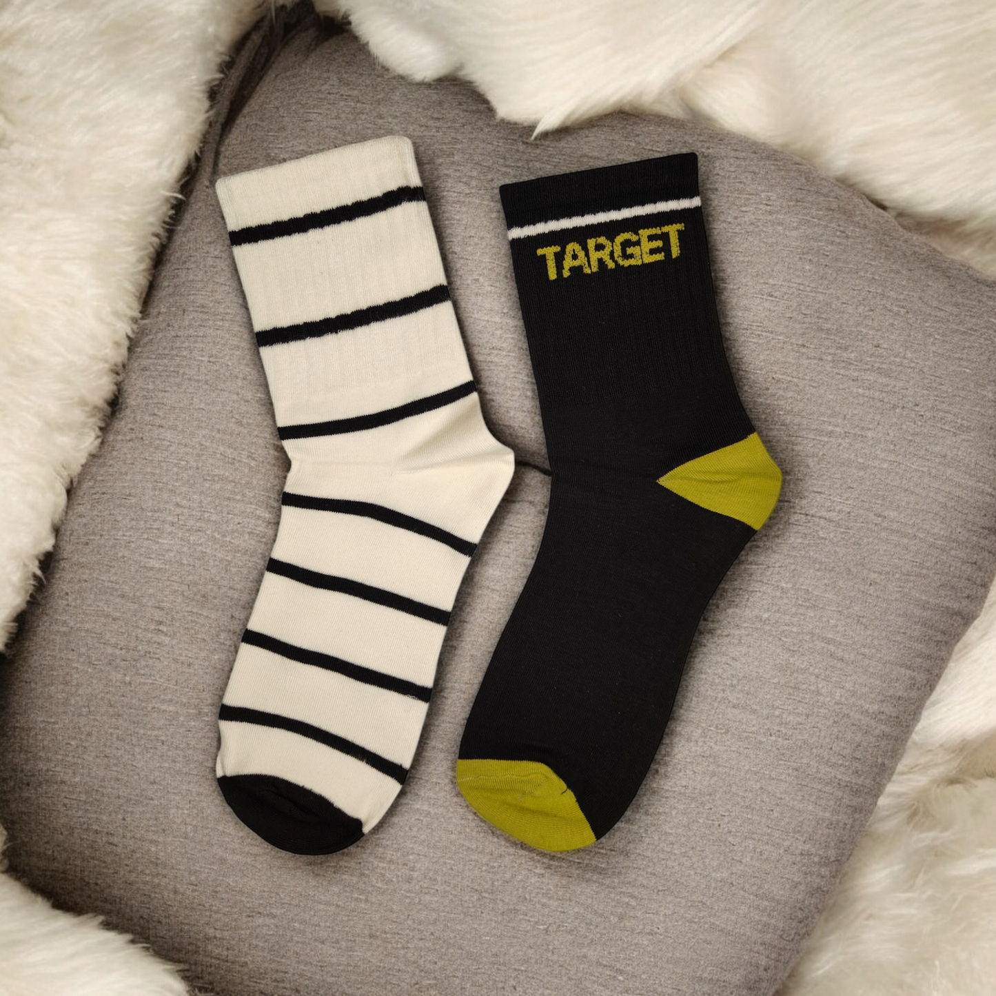 Ankle Length Socks | Pack of 2 Pair | Free Size