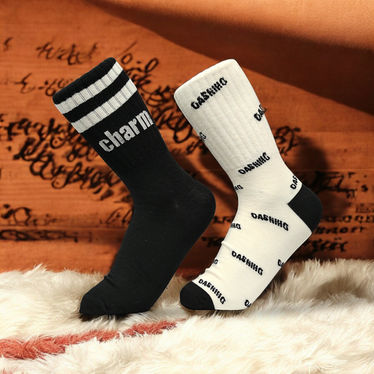 Premium  Unisexs Cotton Ankle Length Socks | Pack of 2 | Free Size