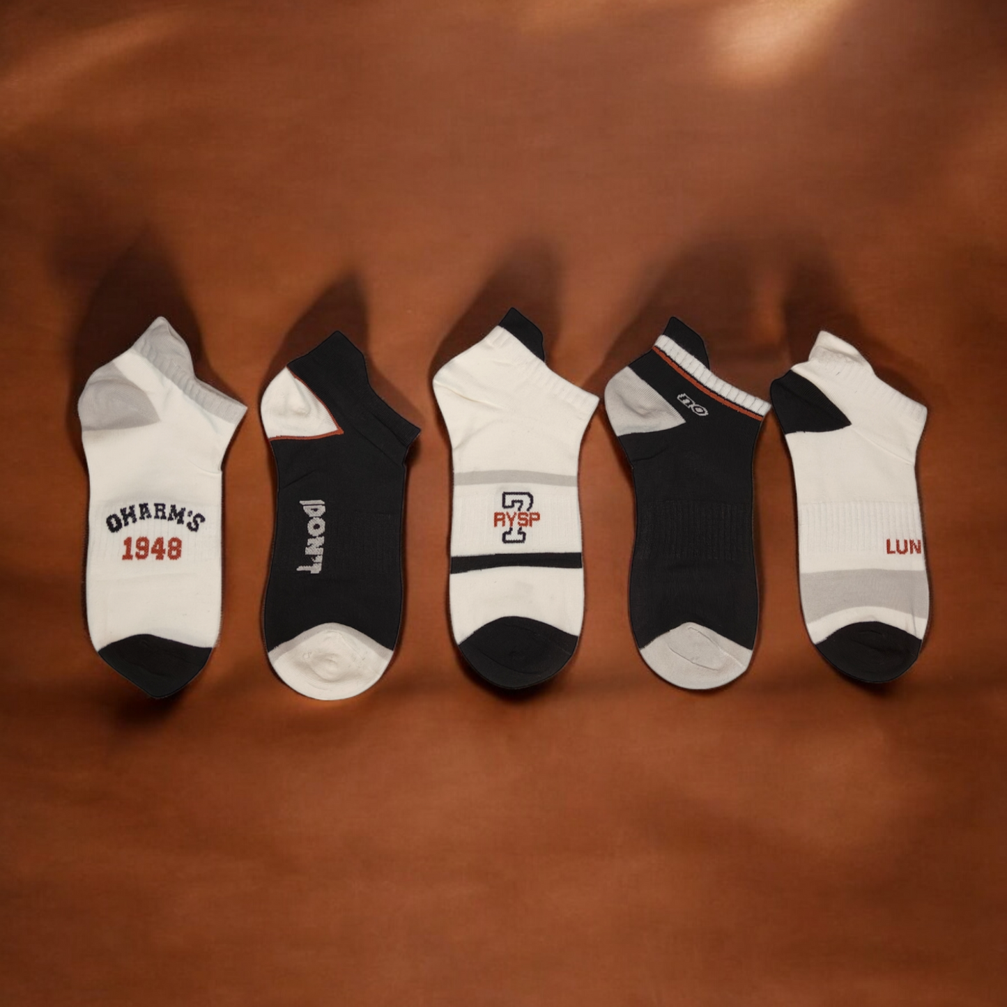 Sport Socks | Men | 5 Pair | Free Size